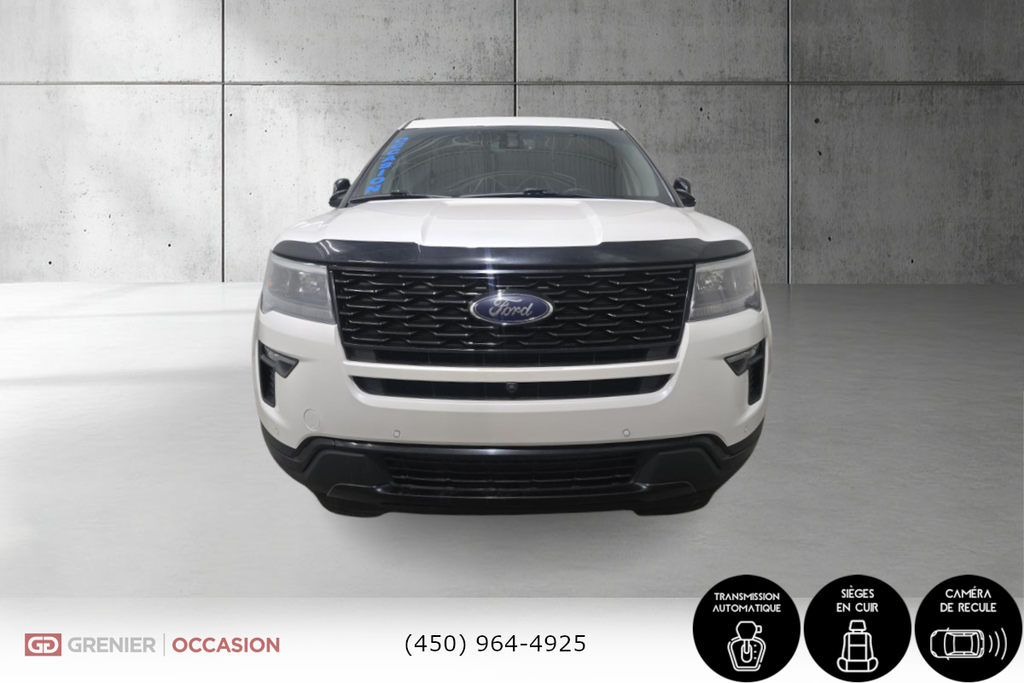 2018 Ford Explorer Sport Cuir Toit Pano in Terrebonne, Quebec - 2 - w1024h768px