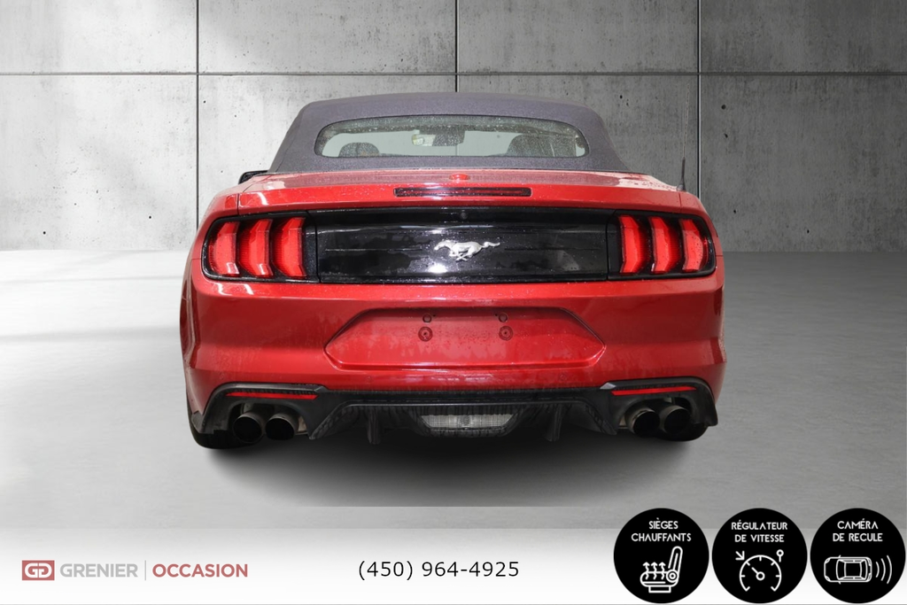 Ford Mustang EcoBoost Convertible Bluetooth 2021 à Terrebonne, Québec - 5 - w1024h768px