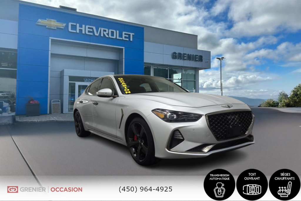 2019 GENESIS G70 3.3T Sport Diamond Seats Toit Ouvrant in Terrebonne, Quebec - 1 - w1024h768px