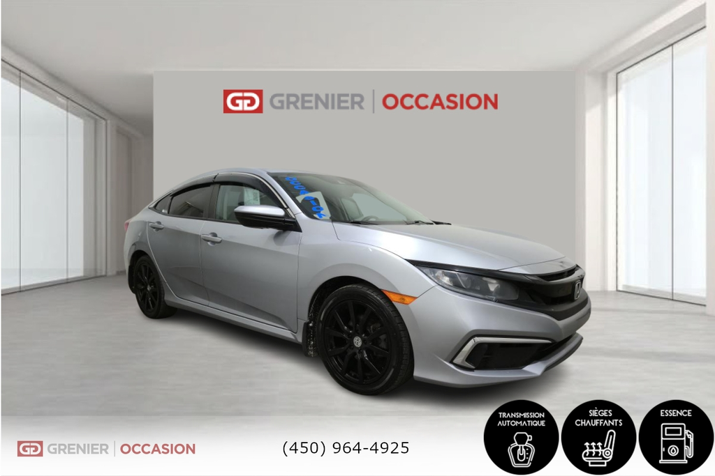 Honda Civic LX Caméra De Recul 2020 à Terrebonne, Québec - 1 - w1024h768px