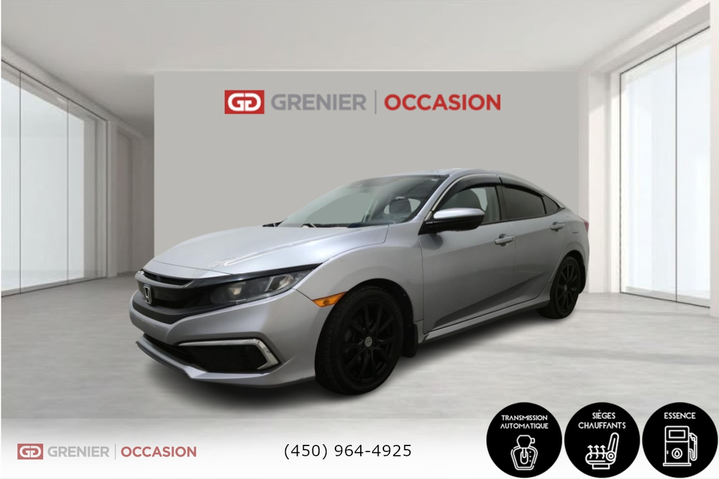 Honda Civic LX Caméra De Recul 2020 à Terrebonne, Québec - 3 - w1024h768px