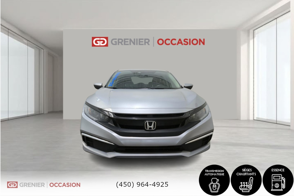 Honda Civic LX Caméra De Recul 2020 à Terrebonne, Québec - 2 - w1024h768px