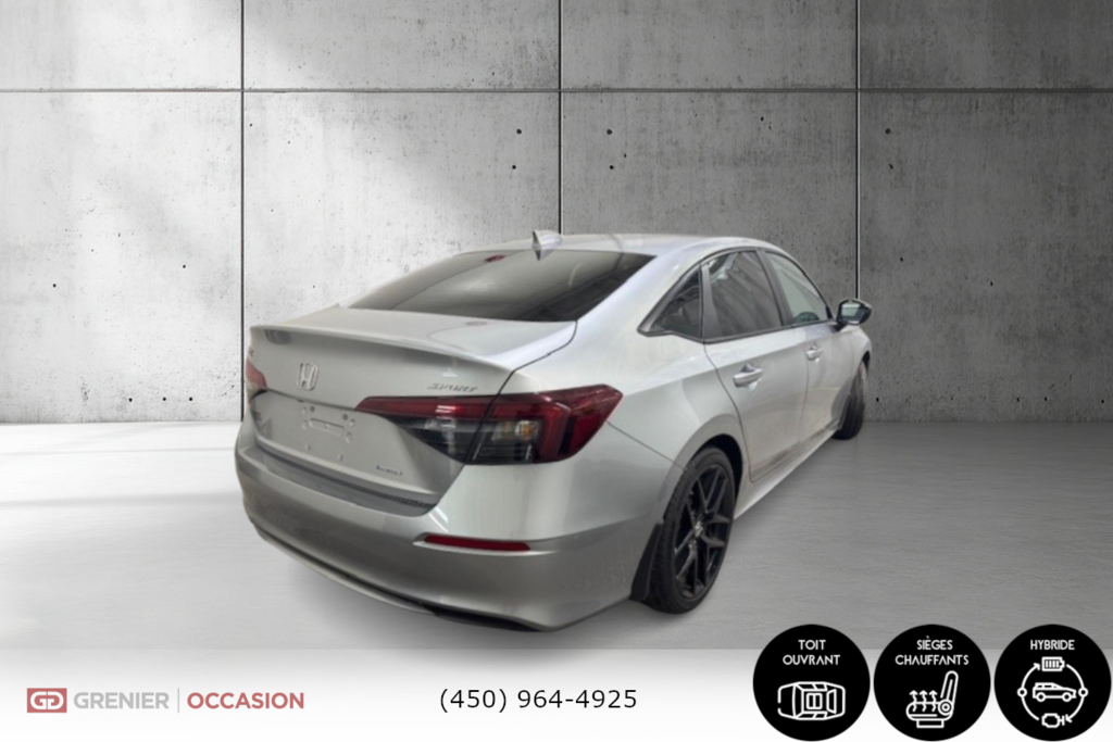 Honda Civic SEDAN HYBRID Sport 2025 à Terrebonne, Québec - 6 - w1024h768px