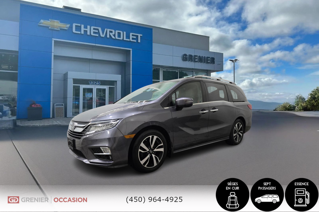 2020 Honda Odyssey Touring DVD Toit Ouvrant Cuir 8 Passagers in Terrebonne, Quebec - 3 - w1024h768px