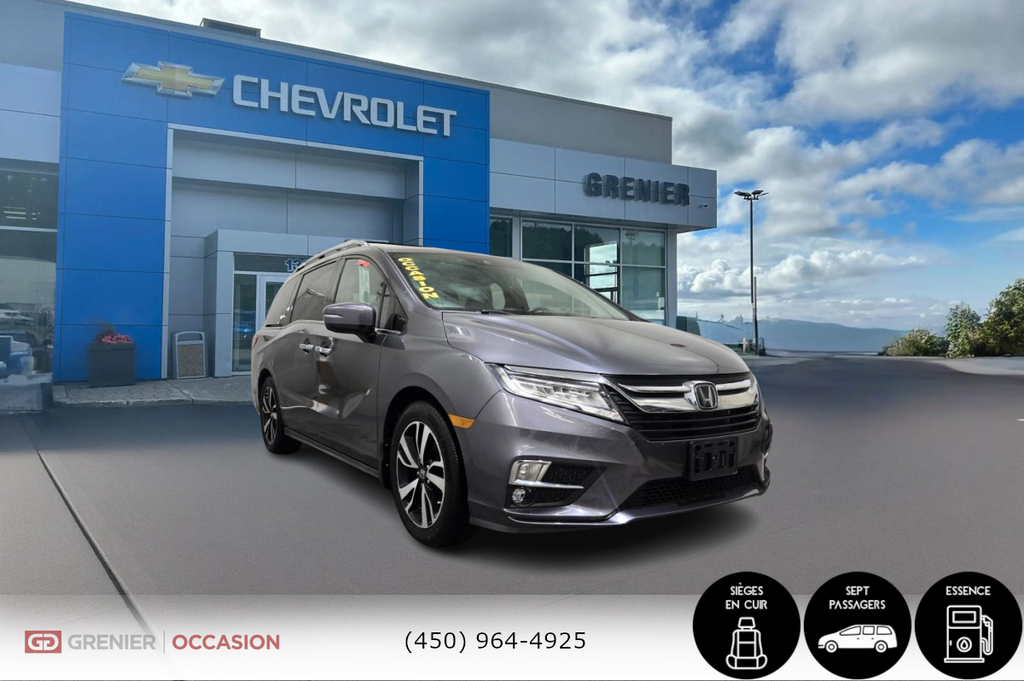 2020 Honda Odyssey Touring DVD Toit Ouvrant Cuir 8 Passagers in Terrebonne, Quebec - 1 - w1024h768px