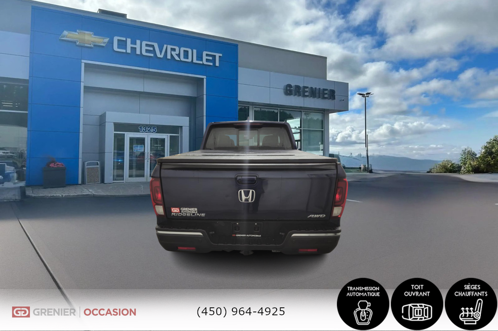 2018 Honda Ridgeline EX-L Crew Cab Toit Ouvrant Cuir in Terrebonne, Quebec - 6 - w1024h768px