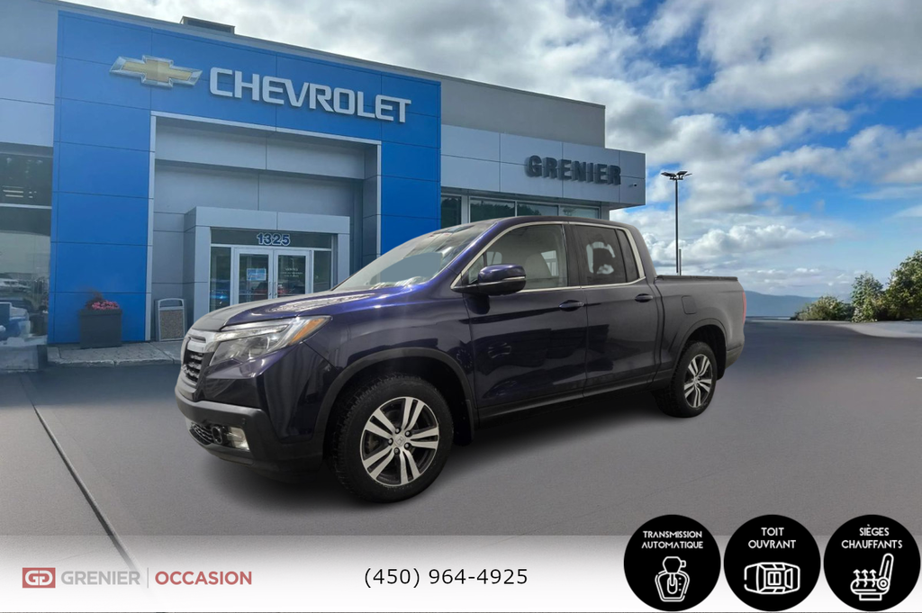 2018 Honda Ridgeline EX-L Crew Cab Toit Ouvrant Cuir in Terrebonne, Quebec - 3 - w1024h768px