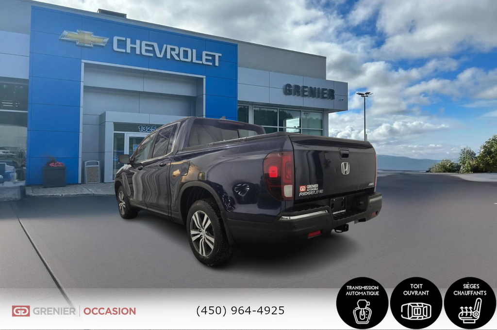 2018 Honda Ridgeline EX-L Crew Cab Toit Ouvrant Cuir in Terrebonne, Quebec - 4 - w1024h768px