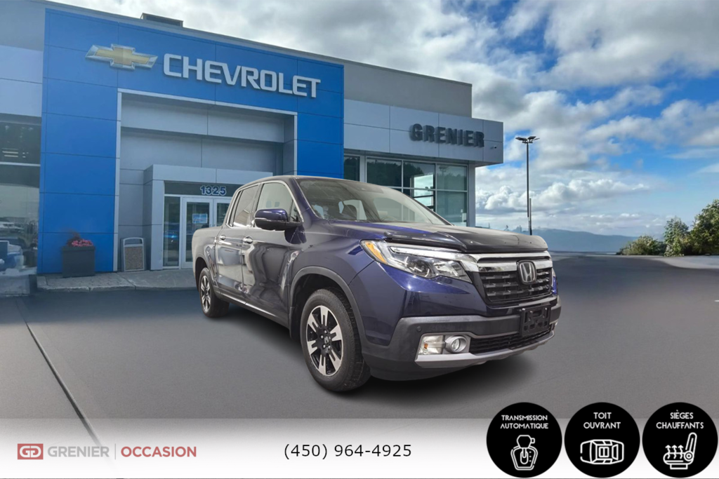 2020 Honda Ridgeline Touring Cuir Toit Ouvrant Navigation in Terrebonne, Quebec - 1 - w1024h768px