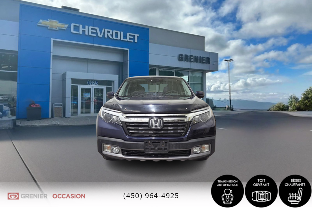 2020 Honda Ridgeline Touring Cuir Toit Ouvrant Navigation in Terrebonne, Quebec - 2 - w1024h768px