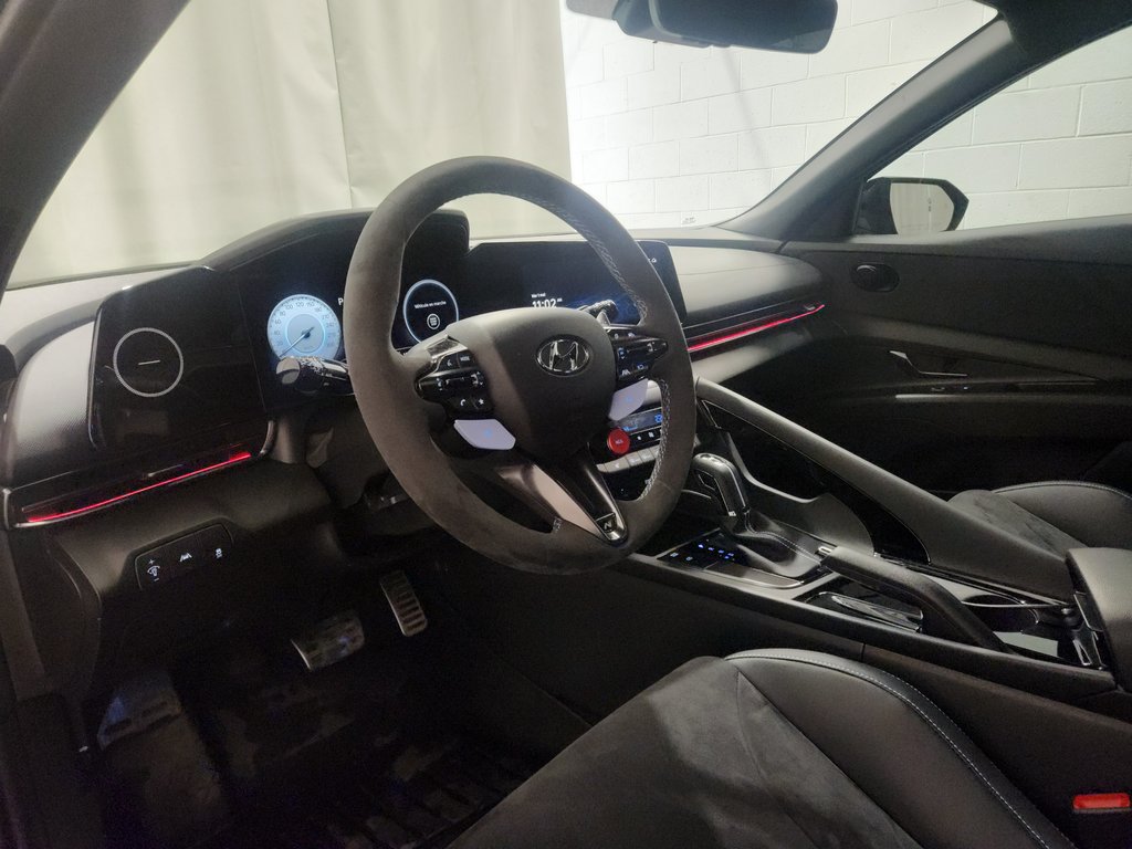 2023 Hyundai Elantra N DCT 8 Mags Volant Suede Bancs Performance in Terrebonne, Quebec - 15 - w1024h768px