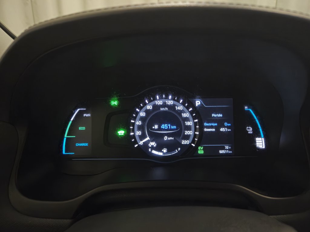 Hyundai Ioniq Electric Plus Ultimate Cuir Toit Navigation 2019 à Terrebonne, Québec - 13 - w1024h768px