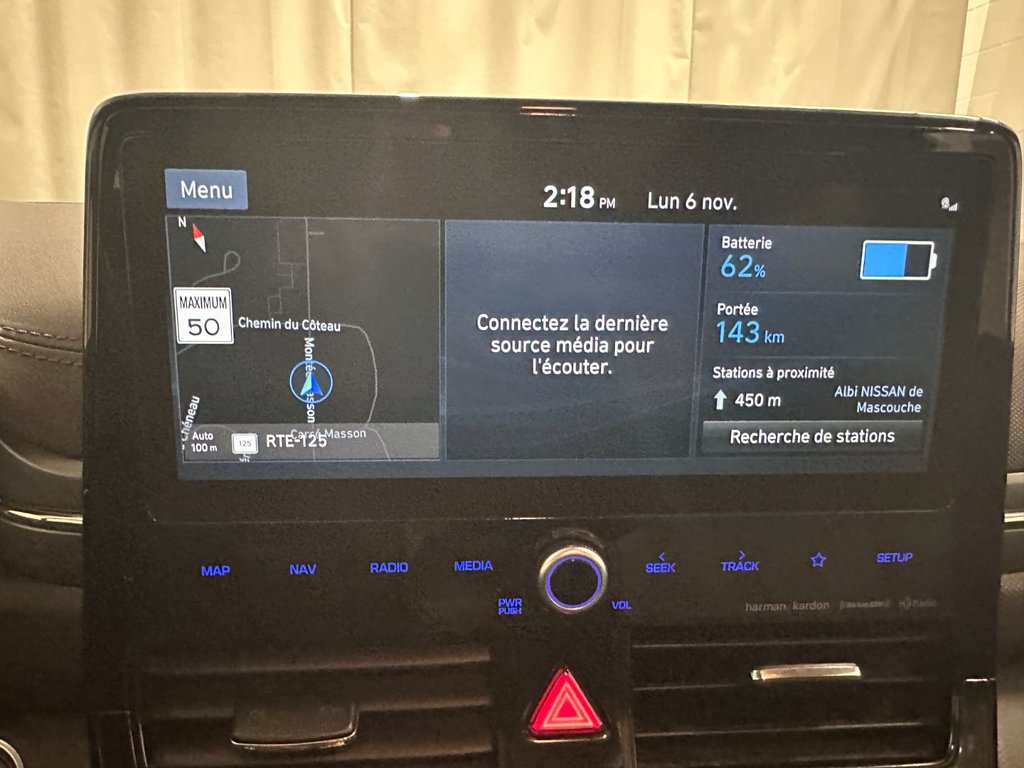 Hyundai Ioniq Electric Preferred Navigation Caméra De Recul 2021 à Terrebonne, Québec - 17 - w1024h768px