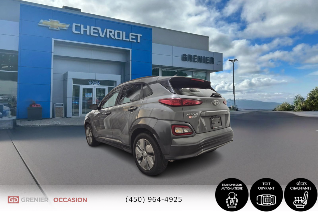 2021 Hyundai KONA ELECTRIC Ultimate Cuir Toit Ouvrant Navigation in Terrebonne, Quebec - 4 - w1024h768px