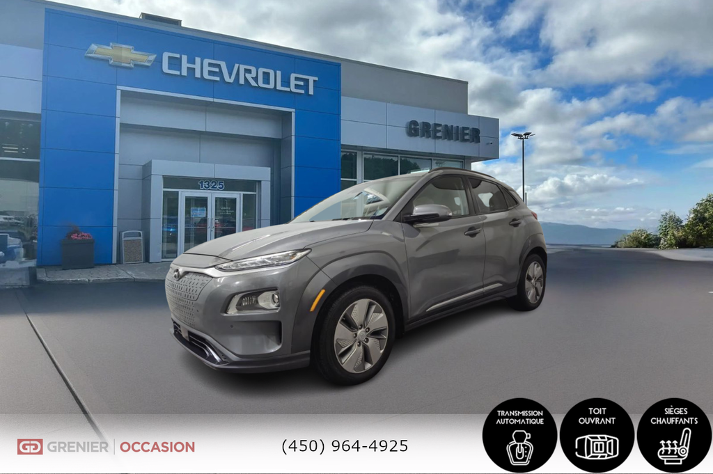 2021 Hyundai KONA ELECTRIC Ultimate Cuir Toit Ouvrant Navigation in Terrebonne, Quebec - 3 - w1024h768px