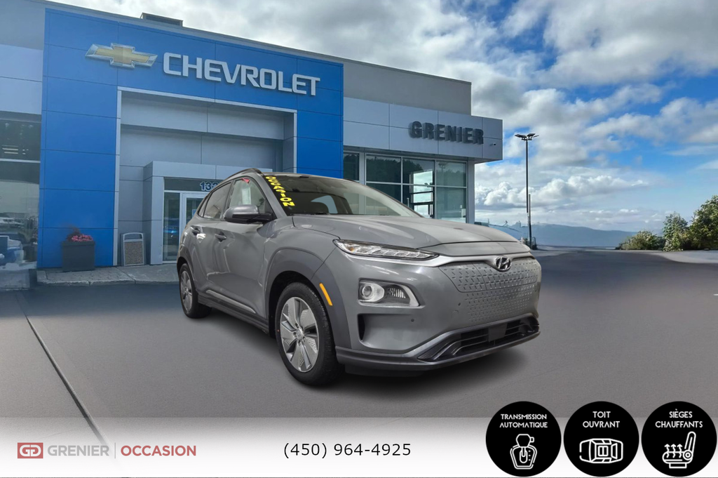 2021 Hyundai KONA ELECTRIC Ultimate Cuir Toit Ouvrant Navigation in Terrebonne, Quebec - 1 - w1024h768px