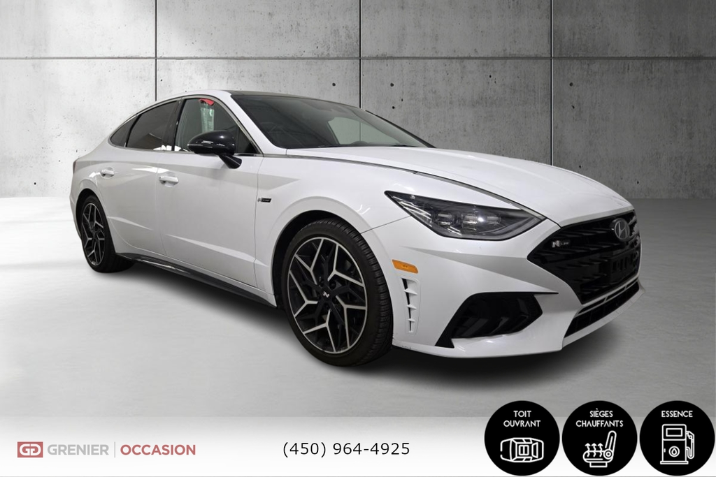 Hyundai Sonata N Line sièges et volant chauffants 2023 à Terrebonne, Québec - 1 - w1024h768px