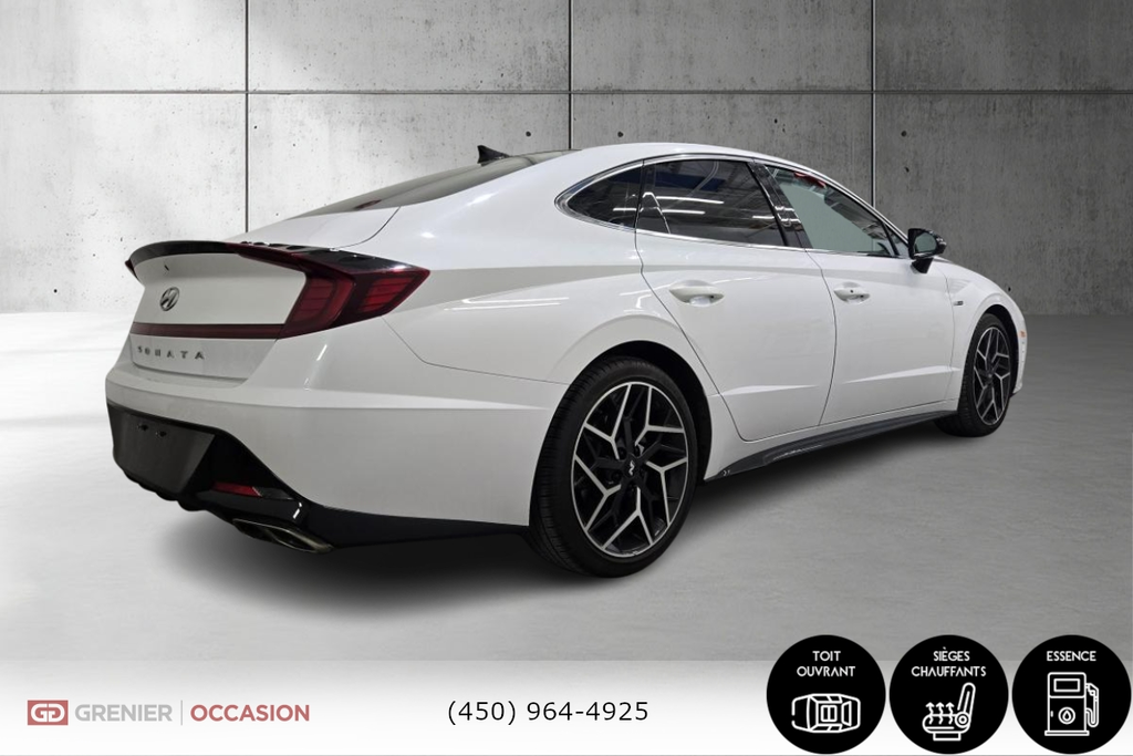 Hyundai Sonata N Line sièges et volant chauffants 2023 à Terrebonne, Québec - 7 - w1024h768px