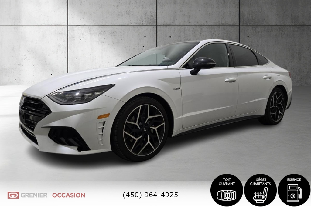 Hyundai Sonata N Line sièges et volant chauffants 2023 à Terrebonne, Québec - 3 - w1024h768px