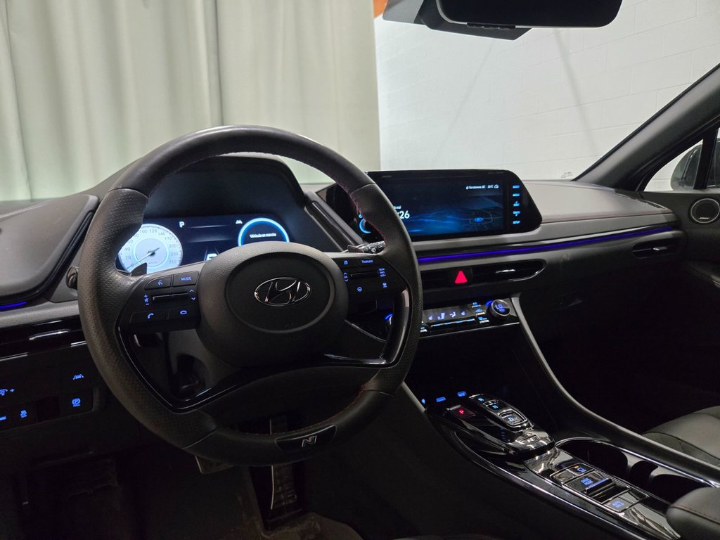 Hyundai Sonata N Line sièges et volant chauffants 2023 à Terrebonne, Québec - 18 - w1024h768px