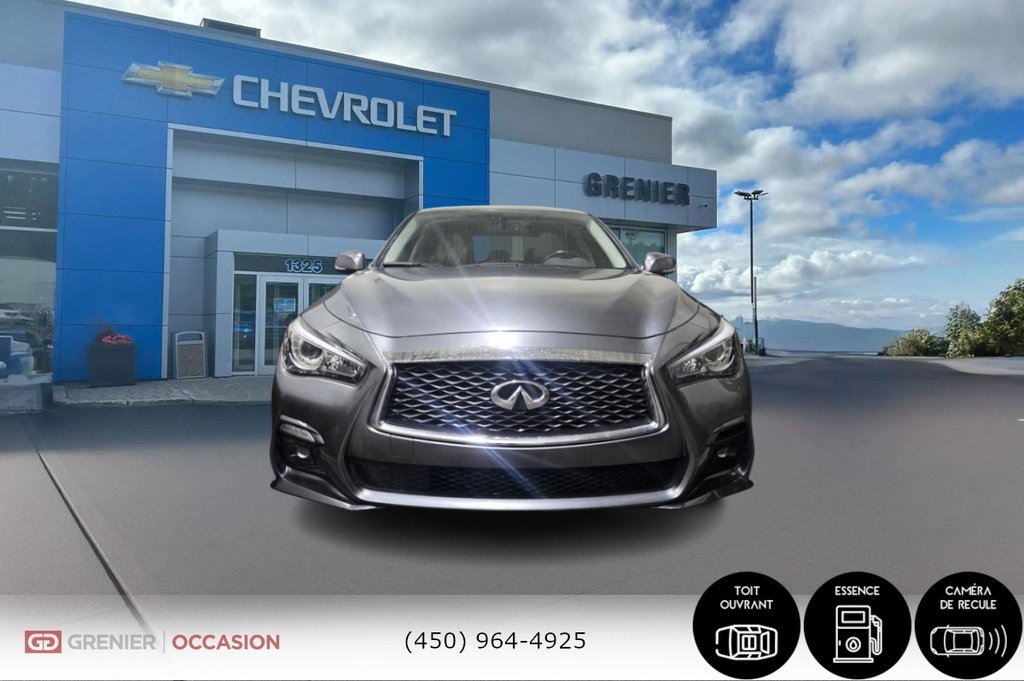 Infiniti Q50 Signature AWD 3.0T  Cuir Toit Ouvrant 2020 à Terrebonne, Québec - 2 - w1024h768px