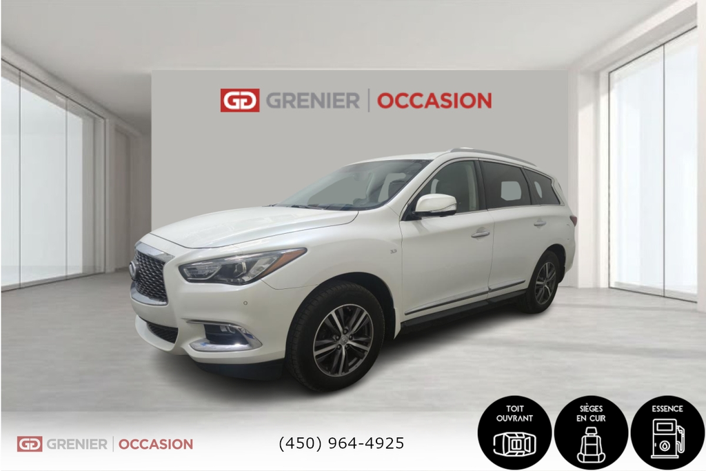 2018 Infiniti QX60 AWD Cuir Toit Ouvrant Bas Kilo in Terrebonne, Quebec - 3 - w1024h768px