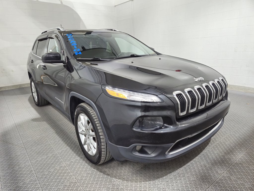 Jeep Cherokee Limited Toit Panoramique Navigation 2016 à Terrebonne, Québec - 1 - w1024h768px