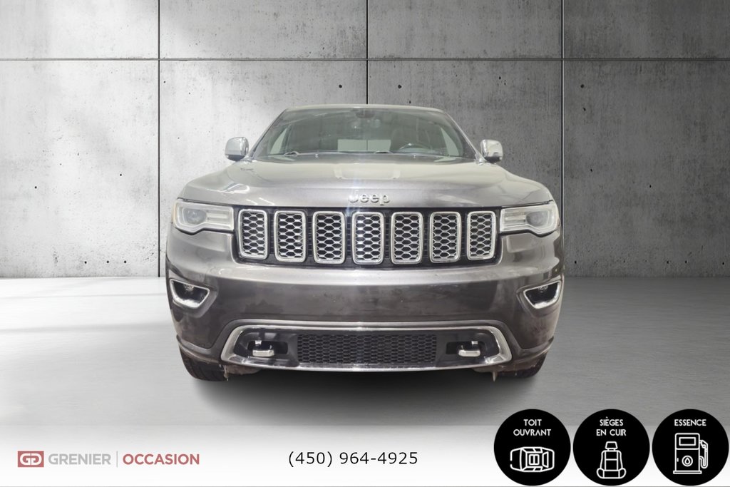 Jeep Grand Cherokee Overland Cuir Toit Ouvrant 2019 à Terrebonne, Québec - 2 - w1024h768px