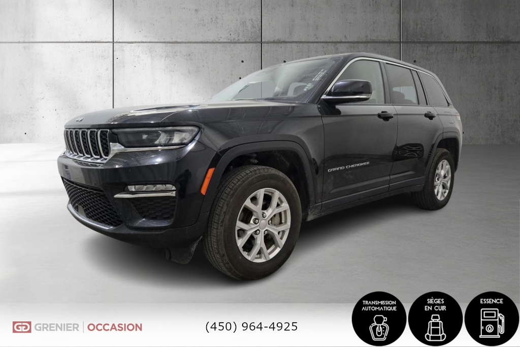2023 Jeep Grand Cherokee Limited 4X4 Cuir Toit Ouvrant Navigation in Terrebonne, Quebec - 3 - w1024h768px