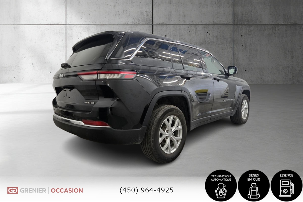 2023 Jeep Grand Cherokee Limited 4X4 Cuir Toit Ouvrant Navigation in Terrebonne, Quebec - 7 - w1024h768px
