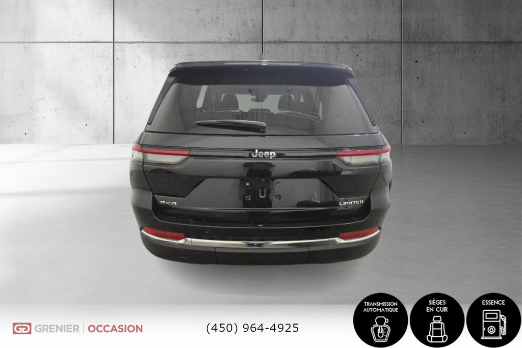 2023 Jeep Grand Cherokee Limited 4X4 Cuir Toit Ouvrant Navigation in Terrebonne, Quebec - 6 - w1024h768px