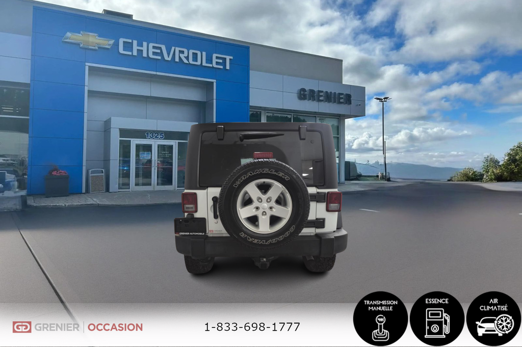 Jeep Wrangler Unlimited Sport 4WD Manuelle Toit Dure 2016 à Terrebonne, Québec - 6 - w1024h768px