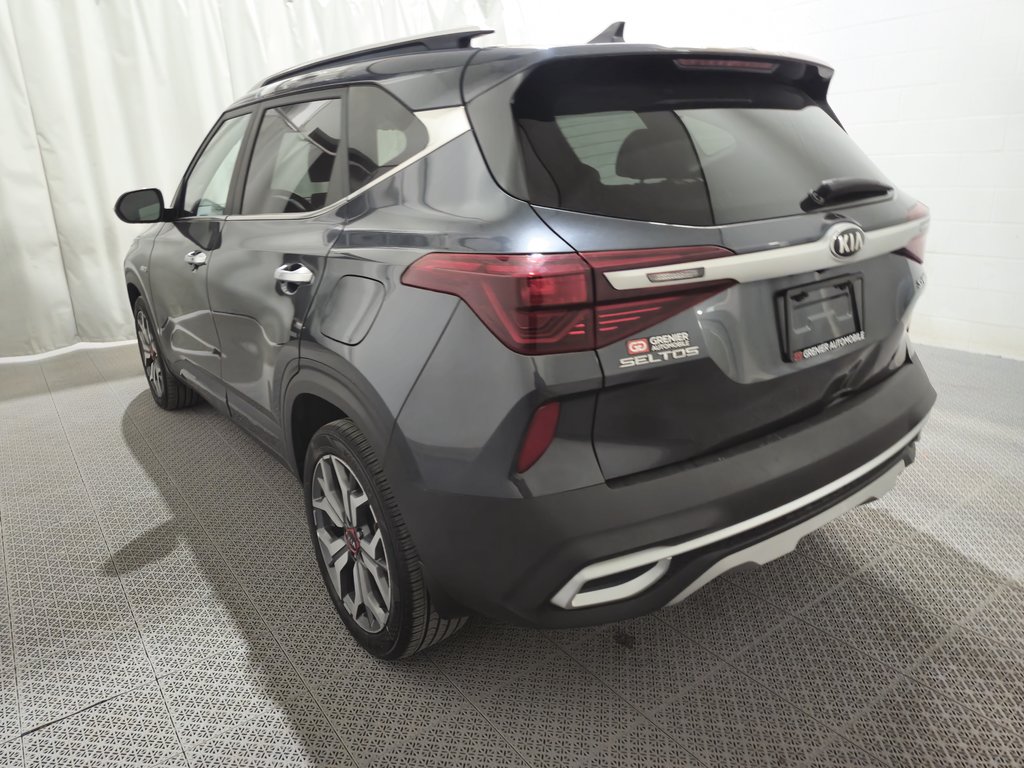 Kia Seltos SX Turbo Cuir Toit Navigation AWD 2021 à Terrebonne, Québec - 5 - w1024h768px