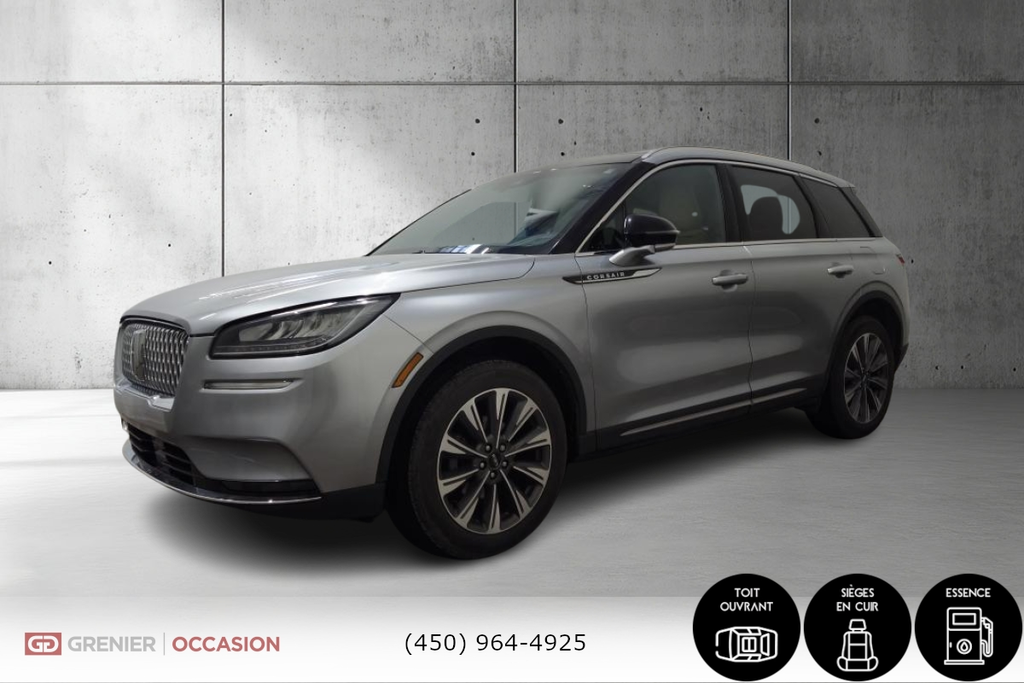 2021 Lincoln CORSAIR Reserve Utility AWD Cuir Siège Chauffant in Terrebonne, Quebec - 3 - w1024h768px