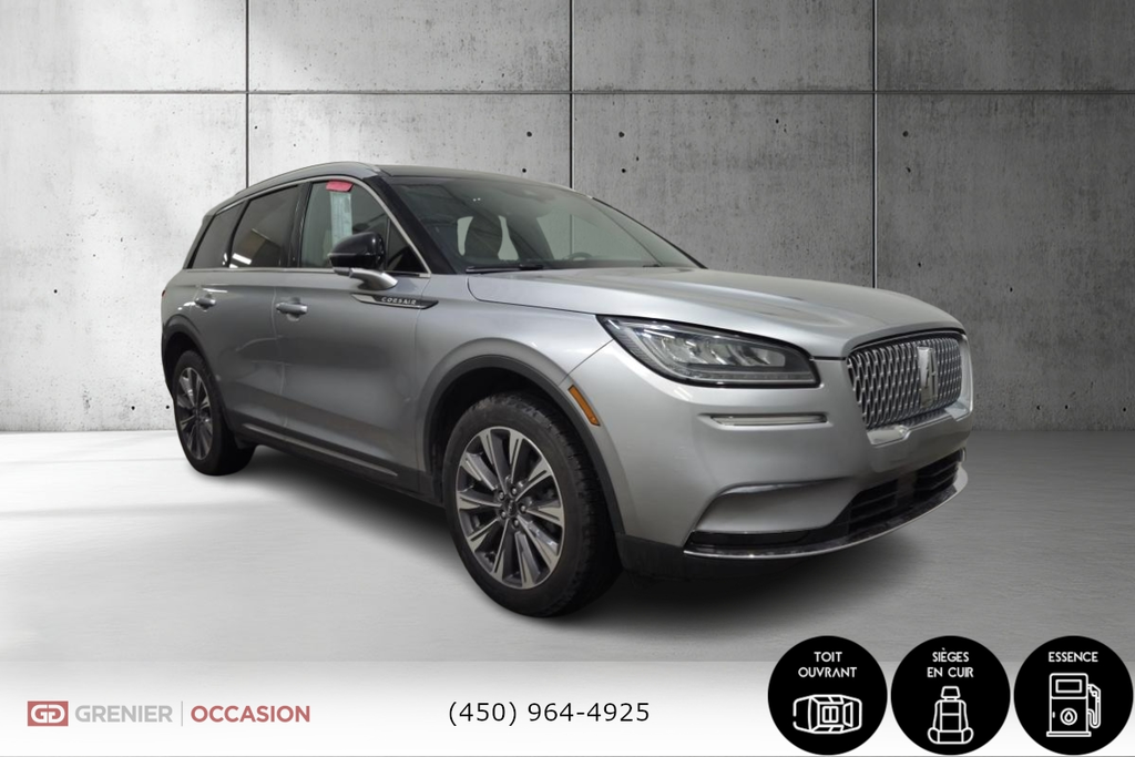 2021 Lincoln CORSAIR Reserve Utility AWD Cuir Siège Chauffant in Terrebonne, Quebec - 1 - w1024h768px