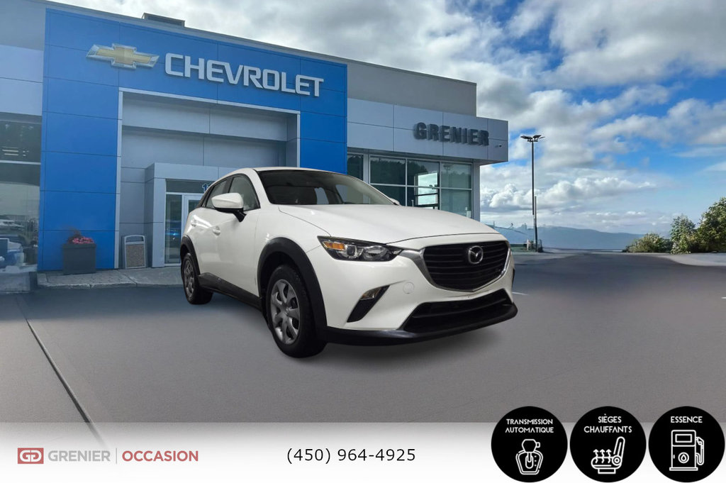 Mazda CX-3 GX Air Climatisé Caméra De Recul Bas Kilométrage 2017 à Terrebonne, Québec - 1 - w1024h768px