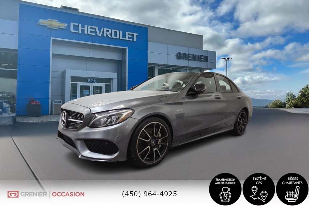 2017 Mercedes-Benz C-Class AMG C 43 Exhaust Performance Cuir Toit Ouvrant in Terrebonne, Quebec - 3 - w1024h768px