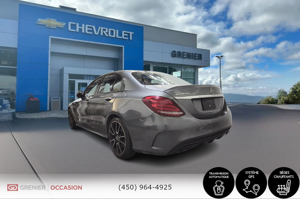 2017 Mercedes-Benz C-Class AMG C 43 Exhaust Performance Cuir Toit Ouvrant in Terrebonne, Quebec - 5 - w1024h768px