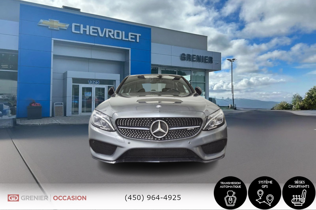 2017 Mercedes-Benz C-Class AMG C 43 Exhaust Performance Cuir Toit Ouvrant in Terrebonne, Quebec - 2 - w1024h768px