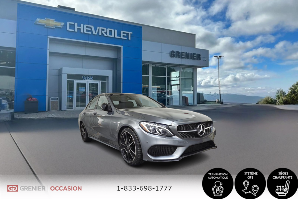 Mercedes-Benz C-Class AMG C 43 Exhaust Performance Cuir Toit Ouvrant 2017 à Terrebonne, Québec - 1 - w1024h768px