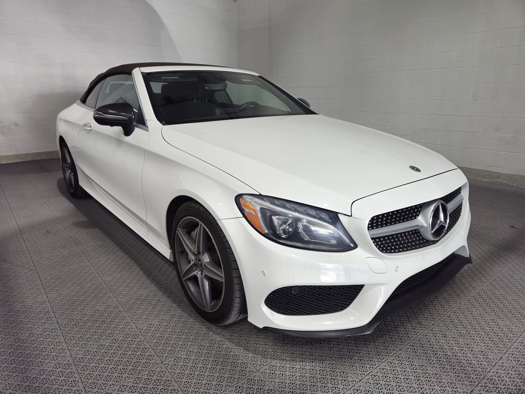 2018 Mercedes-Benz C-Class C300 4MATIC Convertible AMG Sport Package in Terrebonne, Quebec - 1 - w1024h768px