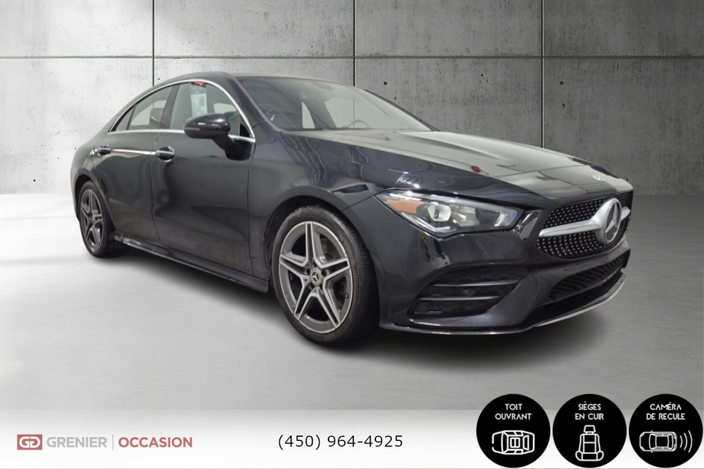 2021 Mercedes-Benz CLA CLA 250 AMG Package Toit Panoramique in Terrebonne, Quebec - 1 - w1024h768px