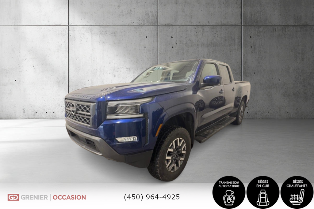 2023 Nissan Frontier SV Premium Crew Cuir Bas Kilométrage in Terrebonne, Quebec - 3 - w1024h768px