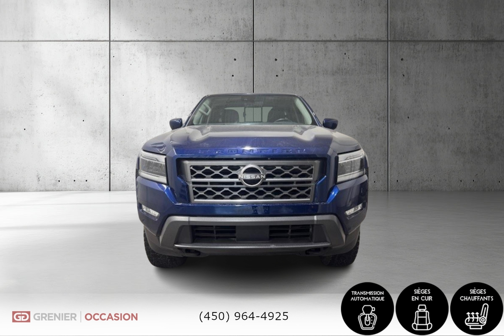 2023 Nissan Frontier SV Premium Crew Cuir Bas Kilométrage in Terrebonne, Quebec - 2 - w1024h768px