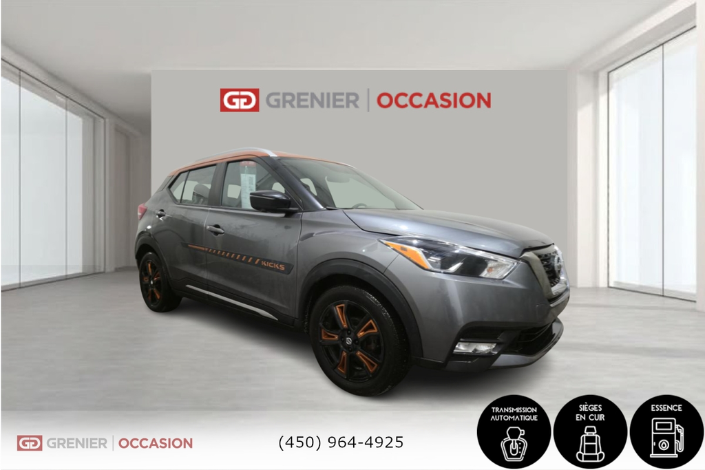 2018 Nissan Kicks SR Cuir Caméra 360 Bas Kilométrage in Terrebonne, Quebec - 1 - w1024h768px