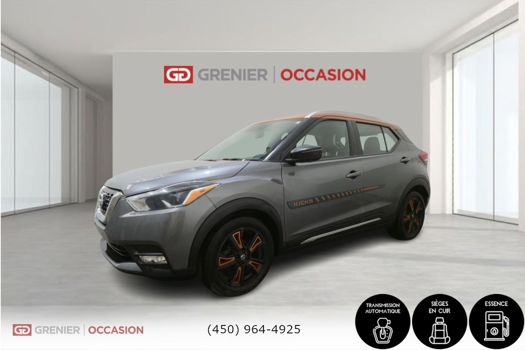 2018 Nissan Kicks SR Cuir Caméra 360 Bas Kilométrage in Terrebonne, Quebec - 3 - w1024h768px