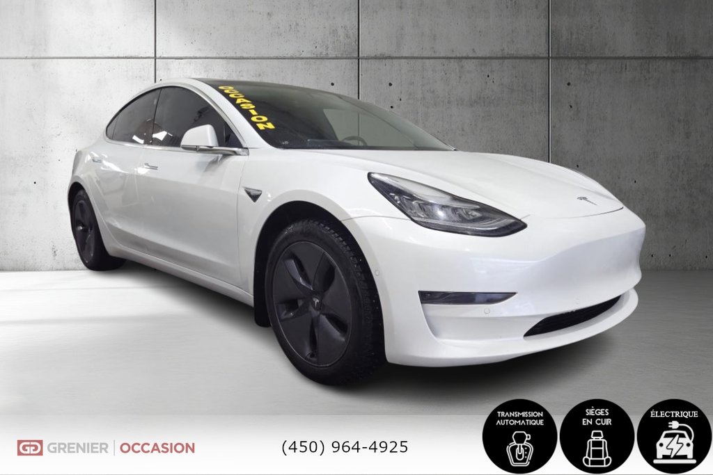 Tesla MODEL 3 Standard Range Plus 2020 à Terrebonne, Québec - 1 - w1024h768px