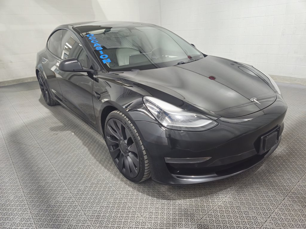 2021 Tesla MODEL 3 Performance AWD Toit Panoramique Cuir in Terrebonne, Quebec - 1 - w1024h768px