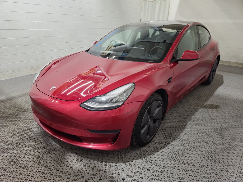 Tesla MODEL 3 Standard Range Plus Toit Panoramique Navigation 2021 à Terrebonne, Québec - 3 - w1024h768px