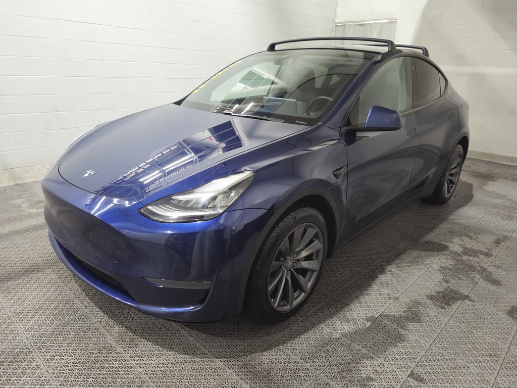 Tesla Model Y Long Range AWD Toit Vitré Cuir 2021 à Terrebonne, Québec - 3 - w1024h768px